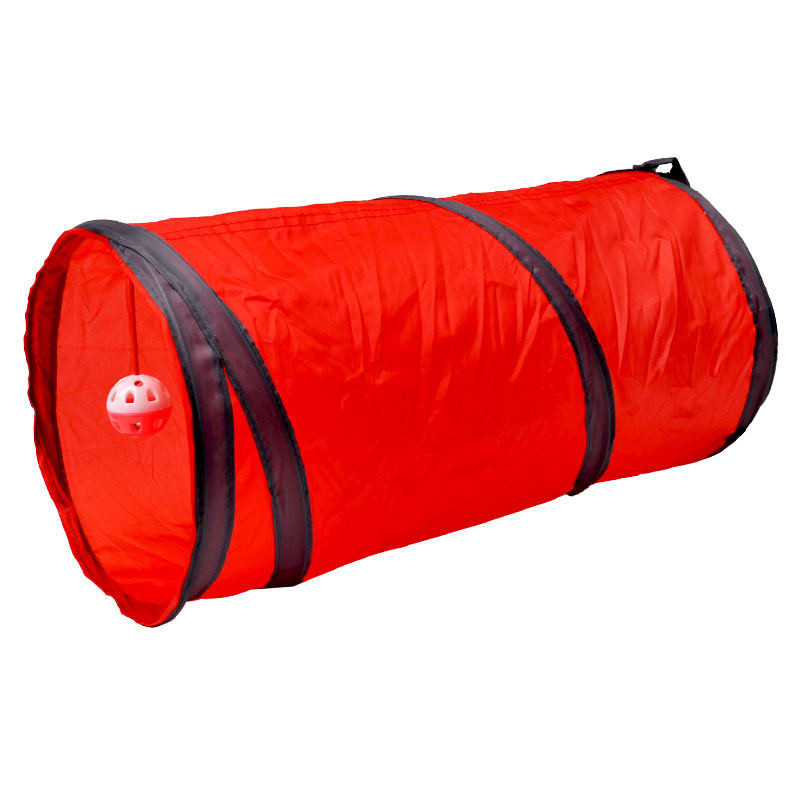 Pet supplies cat ring paper two-way tunnel can accommodate folding cat channel view 1