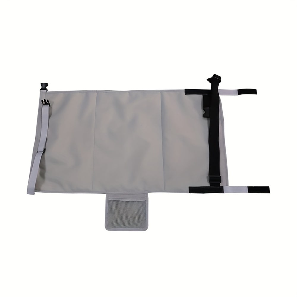 Portable Airplane Seat Extension Pad - Comfortable Nylon Travel Footrest For Enhanced Leg Support view 7