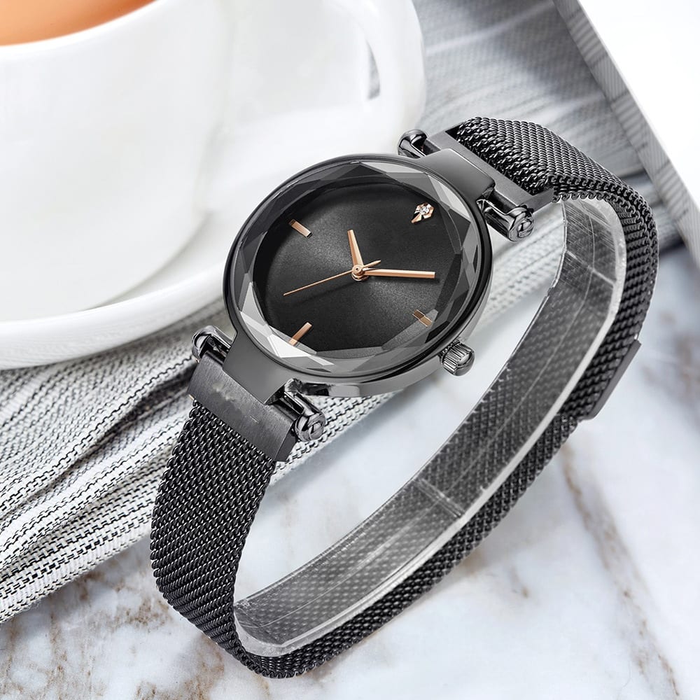 Creative Women's Fashion Creative Net With Quartz Watch view 7