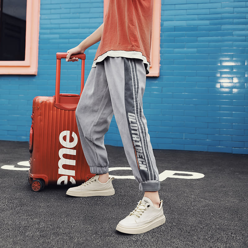 Korean Style Fashionable All-match White Shoes Men's Thin Casual Breathable Canvas Sneakers view 7