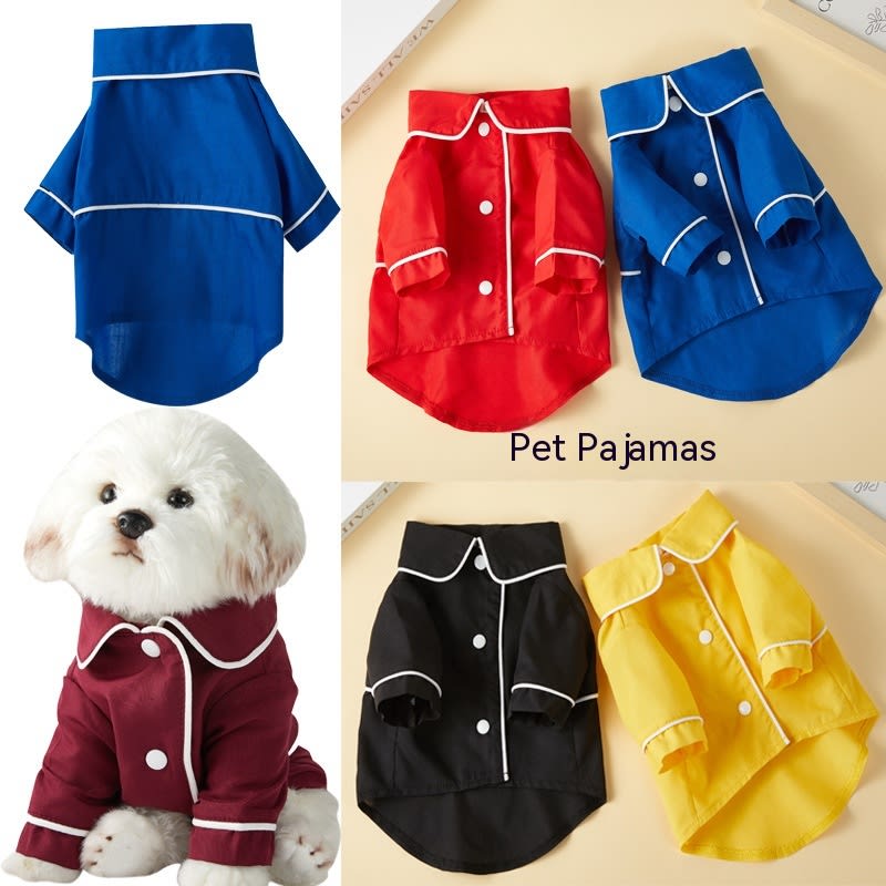 Pet Pajamas Dog Pajamas Small Dog Cat Clothing view 6