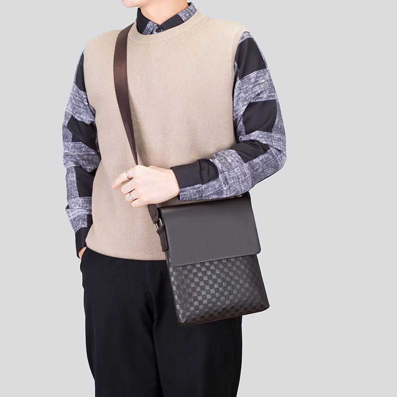 Men's Crossbody Casual Messenger Bag view 5