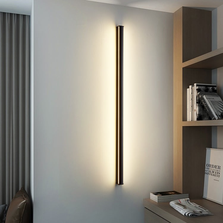 Atmosphere Lamp In The Corner Of The Background Wall Of The Bedroom And Living Room view 10