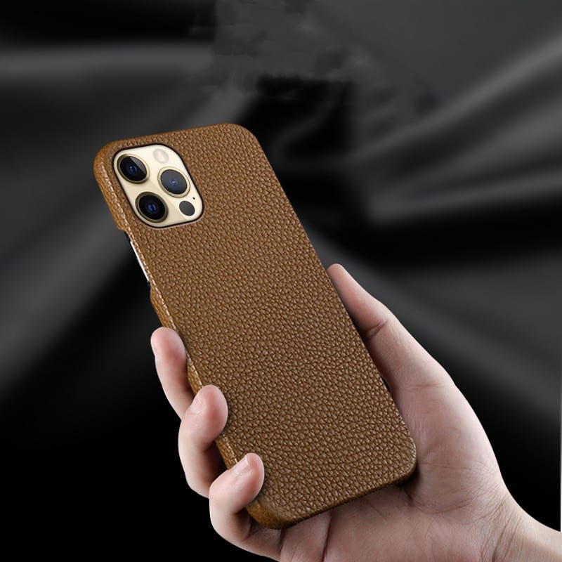 Genuine Leather Protective Case Shatterproof Mobile Phone Case view 9