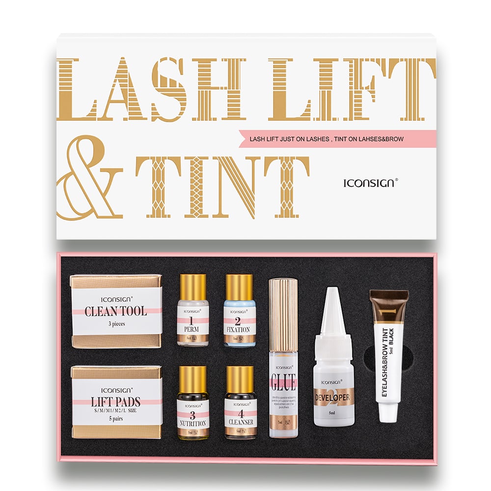 ICONSIGN Lash Lift EyeLash Eyebrow Dye Tint Kit Lashes Perm Set Brow Lamination Makeup Tools view 3