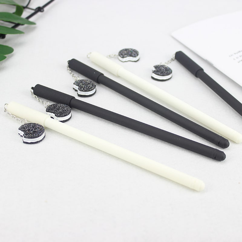 Pendant Gel Pen Student Creativity Popular Black And White view 7