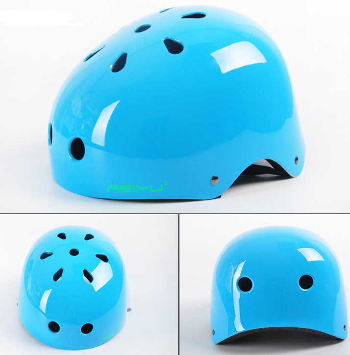 Boiling Fish Children's Wheel Skating Helmets  Hip-hop Bicycle Riding Skating Skating Shoes Skating For Men And Women's Helmets view 1