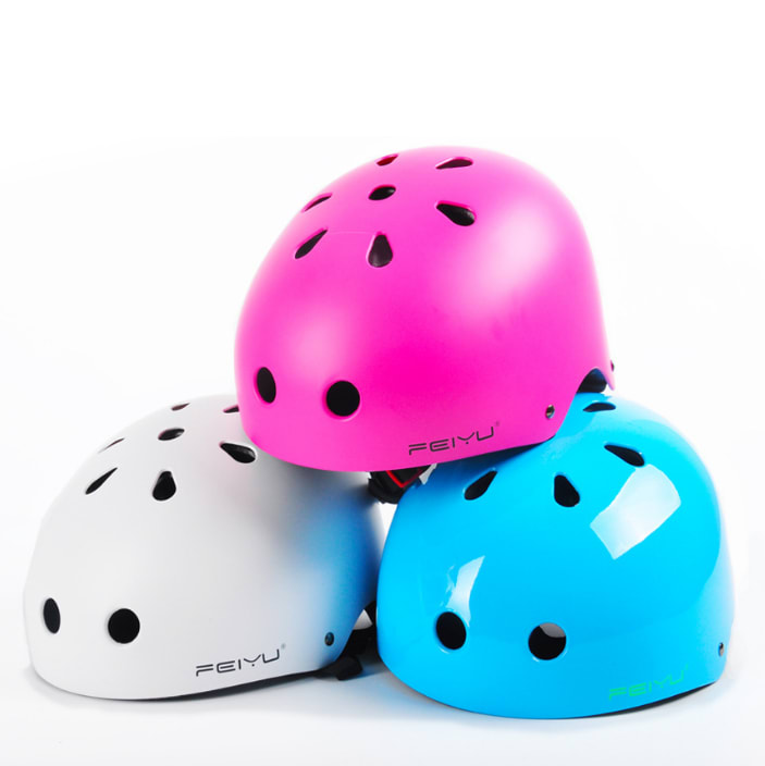 Boiling Fish Children's Wheel Skating Helmets  Hip-hop Bicycle Riding Skating Skating Shoes Skating For Men And Women's Helmets view 6