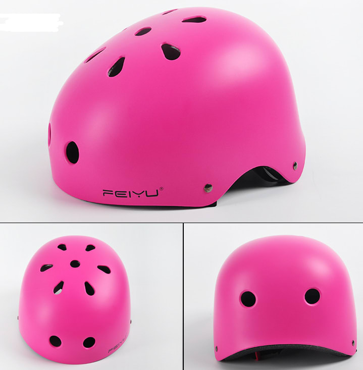 Boiling Fish Children's Wheel Skating Helmets  Hip-hop Bicycle Riding Skating Skating Shoes Skating For Men And Women's Helmets view 5