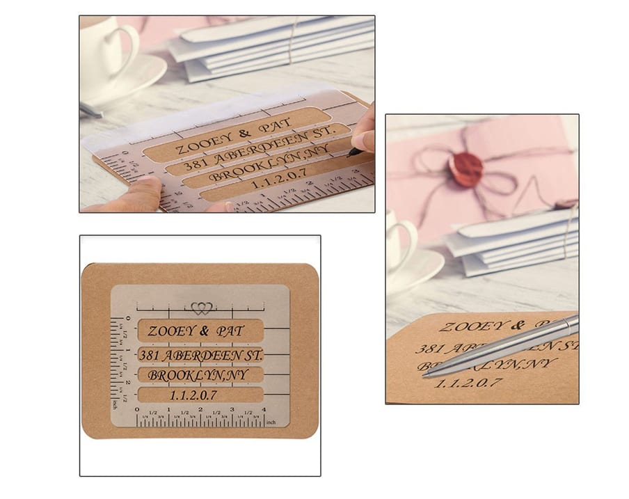 Greeting card template view 2