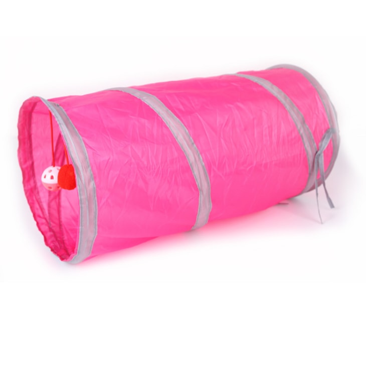 Pet supplies cat ring paper two-way tunnel can accommodate folding cat channel view 2