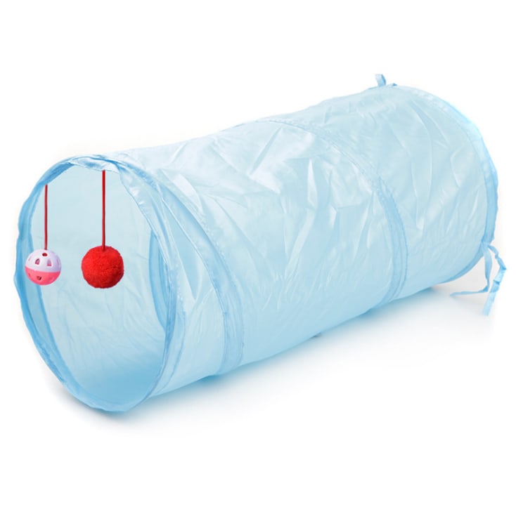 Pet supplies cat ring paper two-way tunnel can accommodate folding cat channel view 12