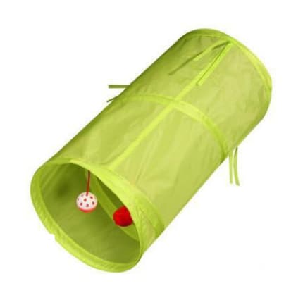 Pet supplies cat ring paper two-way tunnel can accommodate folding cat channel view 5