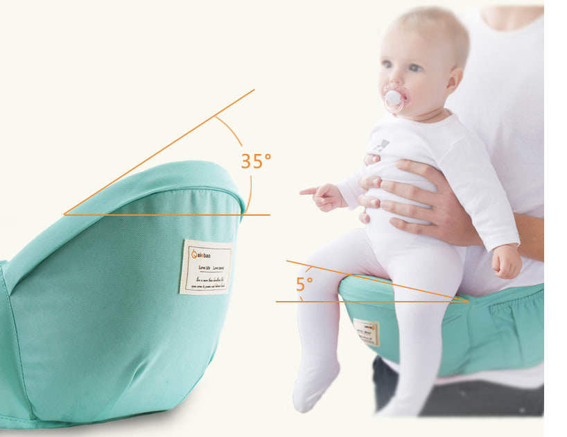 Multi-functional baby waist stool view 8