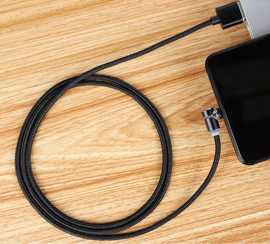 Magnetic Cable LED Magnet Charger Cable USB Cable & USB Type-C USB C view 9