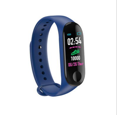 Compatible With , Smart Bracelet Heart Rate And Blood Pressure Exercise Meter Step Information Push Smart Reminder Color Bracelet view 2