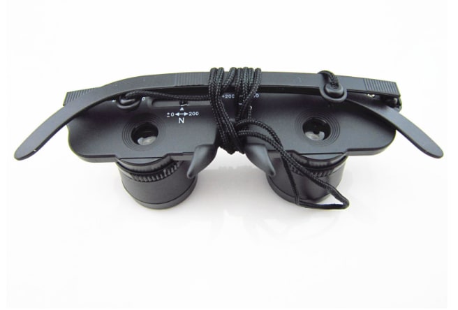 3x28 high-end mirror box polarized eye fishing fishing telescope view 6