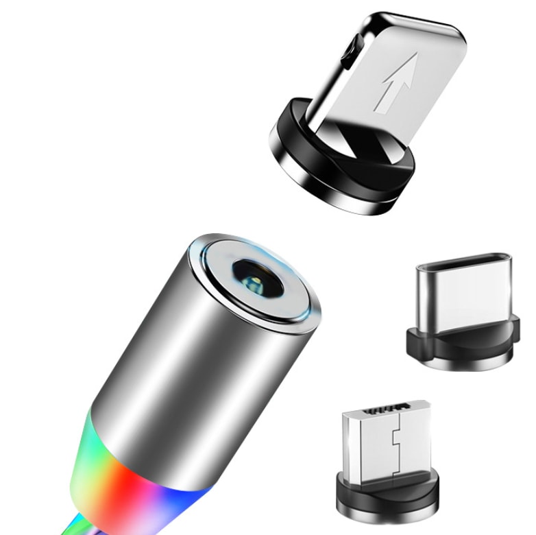 Magnetic Cable LED Magnet Charger Cable USB Cable & USB Type-C USB C view 19