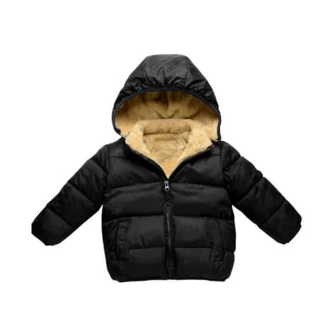 Children's lambskin coat view 7
