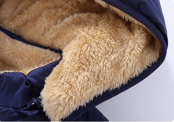 Children's lambskin coat view 6