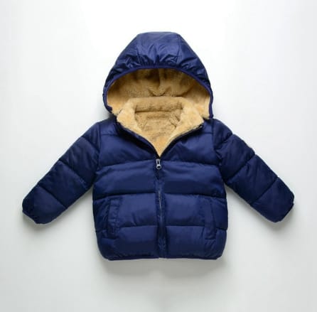 Children's lambskin coat view 8