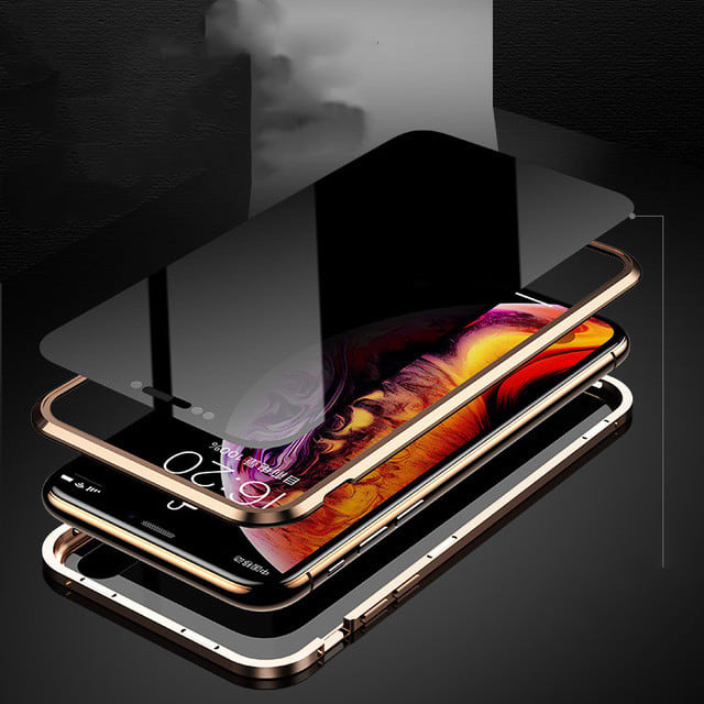Phone Case Anti-peep Magnetic Protective Shell Magnetic Privacy Glass Case For Phone view 42