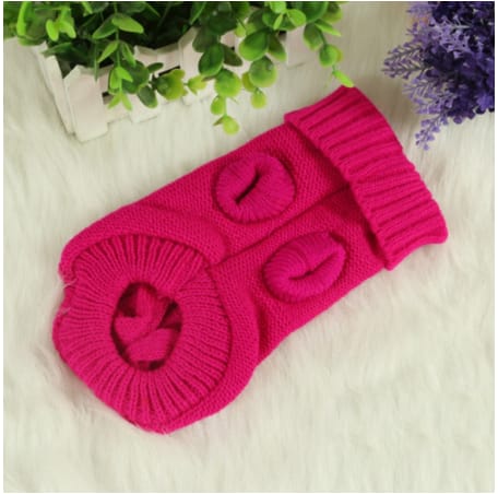 Dog sweater view 6