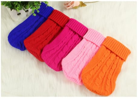 Dog sweater view 9