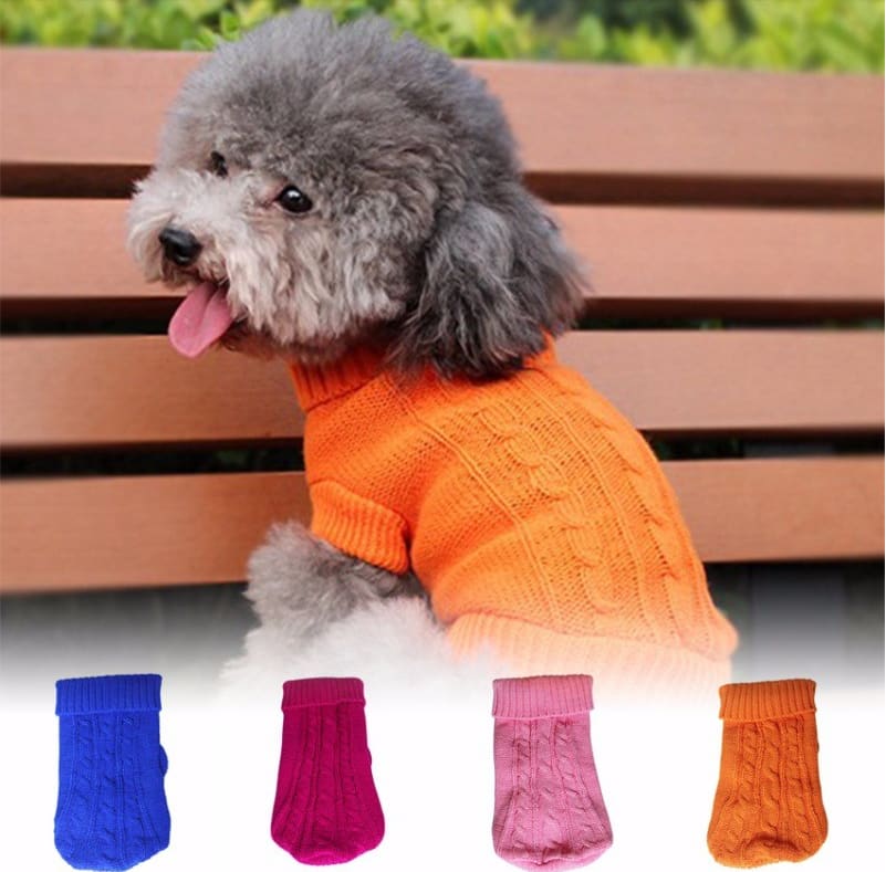 Dog sweater view 7