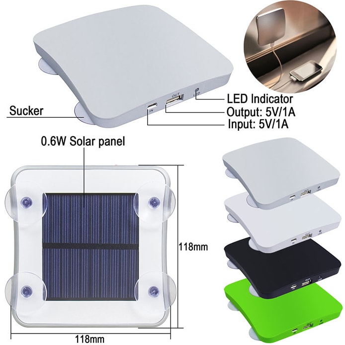 Window type solar mobile power charging treasure view 7