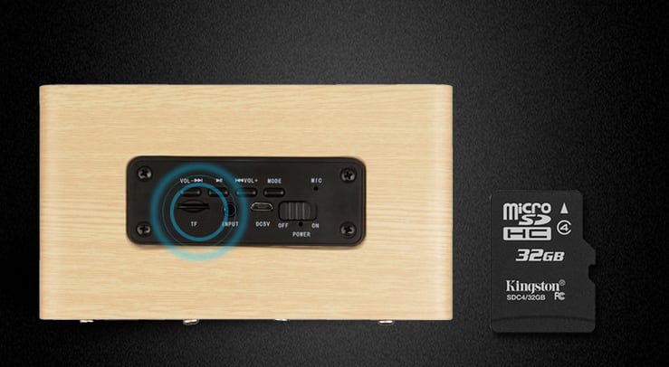 Wireless Bluetooth Speaker W5 Player view 3