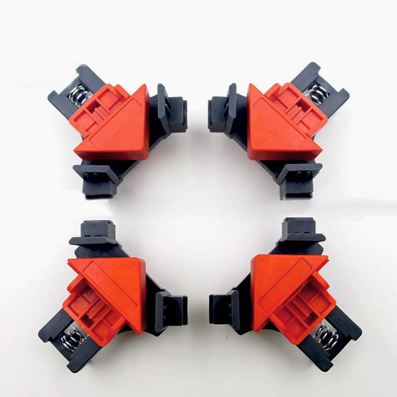 Woodworking right angle clip 90 degree holder view 4