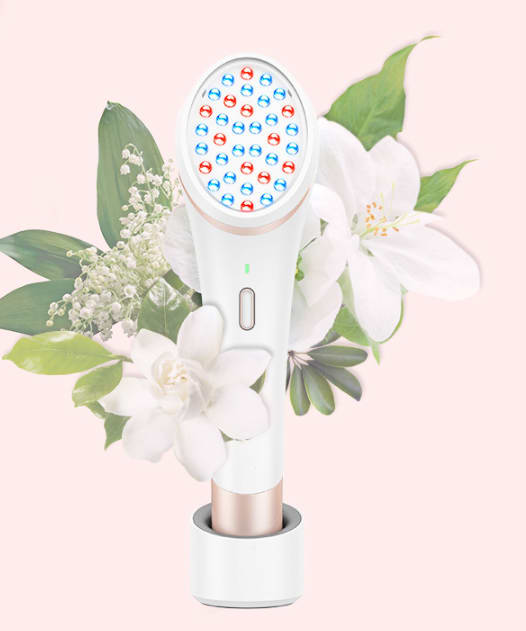 Acne Light Therapy Xpreen Wireless Rechargeable Light Acne Treatment Device Acne Clearing Eraser with Blue Light and Red Light view 11