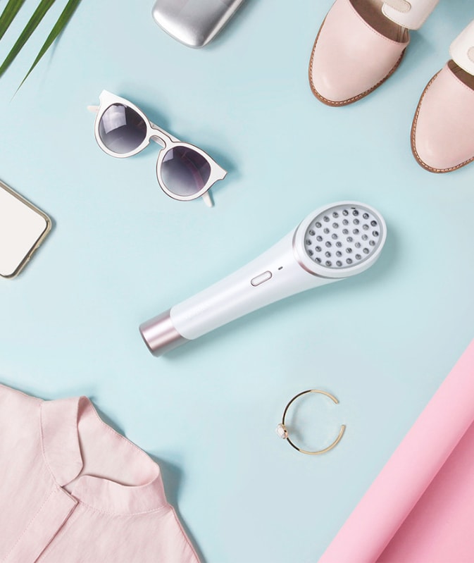 Acne Light Therapy Xpreen Wireless Rechargeable Light Acne Treatment Device Acne Clearing Eraser with Blue Light and Red Light view 8