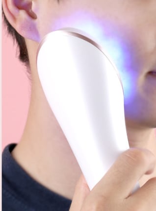 Acne Light Therapy Xpreen Wireless Rechargeable Light Acne Treatment Device Acne Clearing Eraser with Blue Light and Red Light view 3