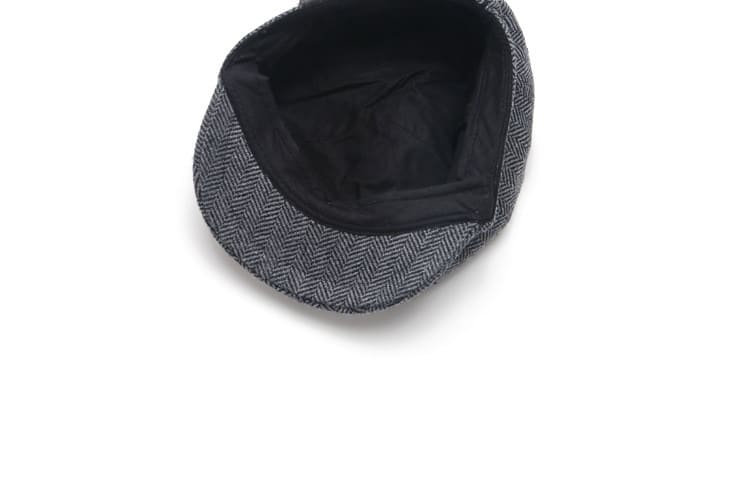 British style octagonal hat view 1