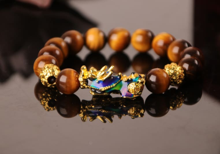 3D Gold Plated PiXiu Bracelet view 7