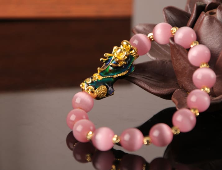 3D Gold Plated PiXiu Bracelet view 2