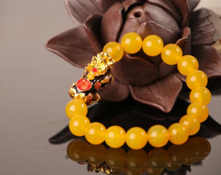 3D Gold Plated PiXiu Bracelet view 11