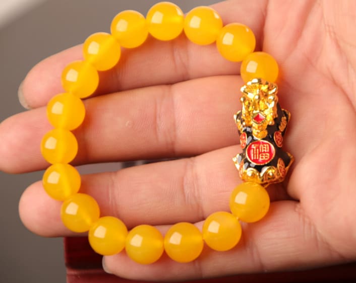 3D Gold Plated PiXiu Bracelet view 10