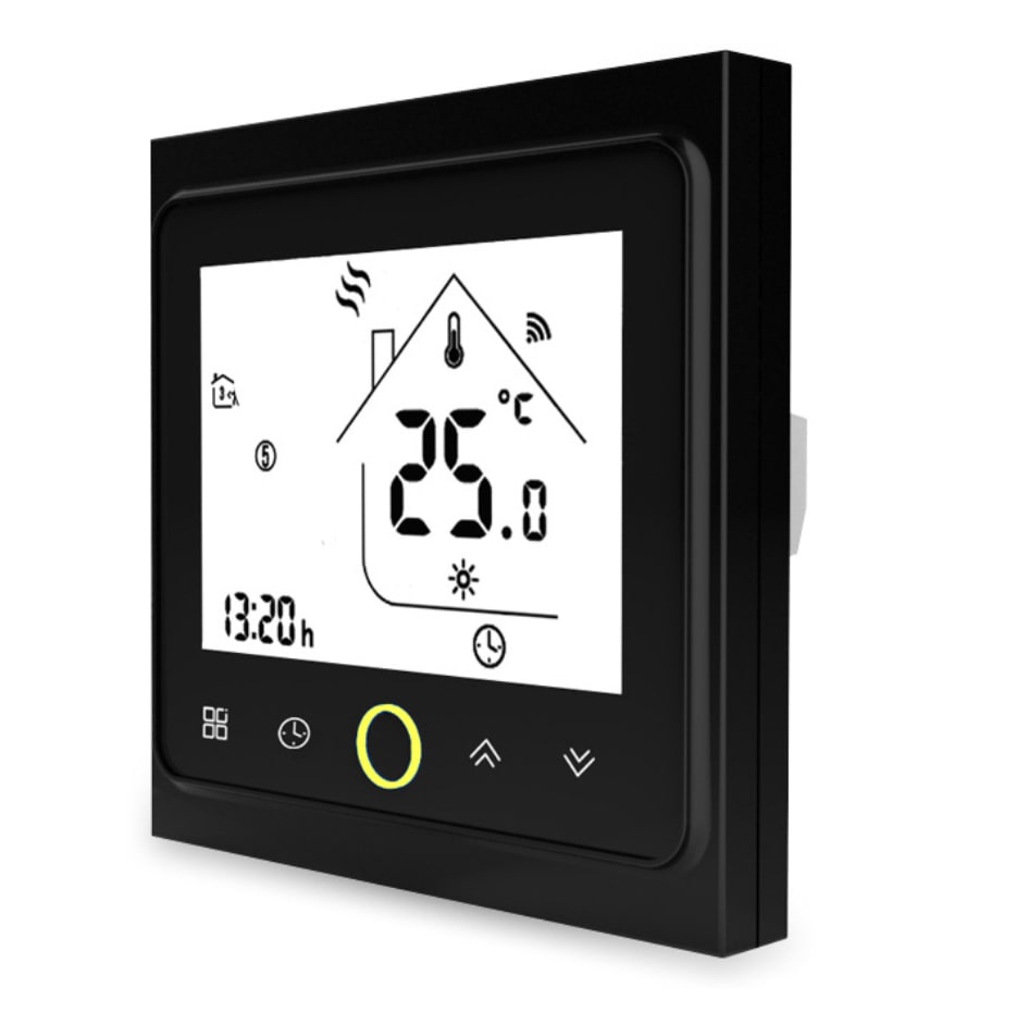 Intelligent central air-conditioning thermostat view 3