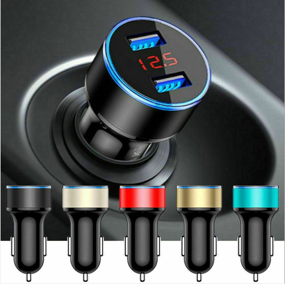 LED digital display car charger view 14