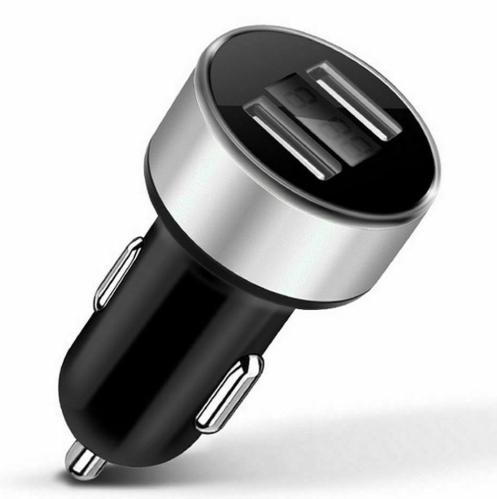 LED digital display car charger view 2