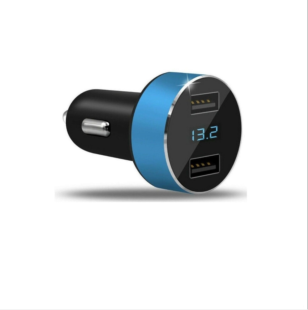 LED digital display car charger view 5