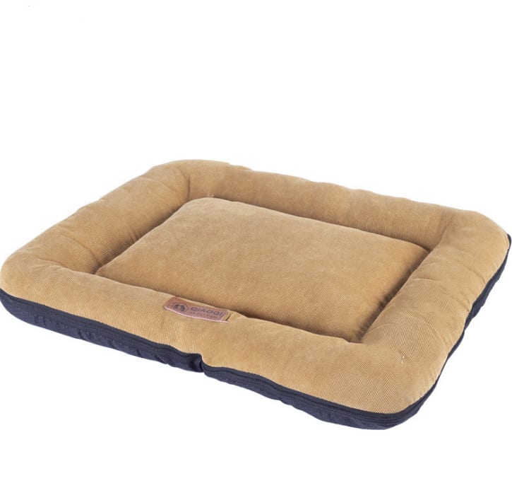 Cotton pad removable and washable sleeping pet floor mat view 4