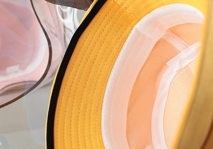 Child Protection Products Hot Buy Anti-spitting Protective Hat Dustproof Cover Kids Boys Girls Fisherman Hat view 15