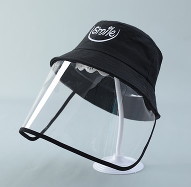 Child Protection Products Hot Buy Anti-spitting Protective Hat Dustproof Cover Kids Boys Girls Fisherman Hat view 13