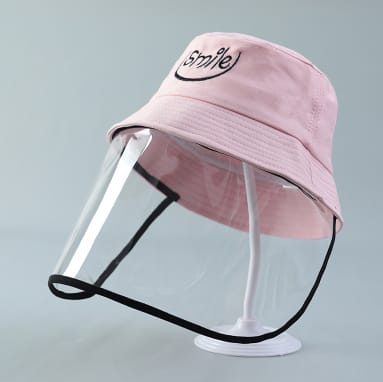 Child Protection Products Hot Buy Anti-spitting Protective Hat Dustproof Cover Kids Boys Girls Fisherman Hat view 8