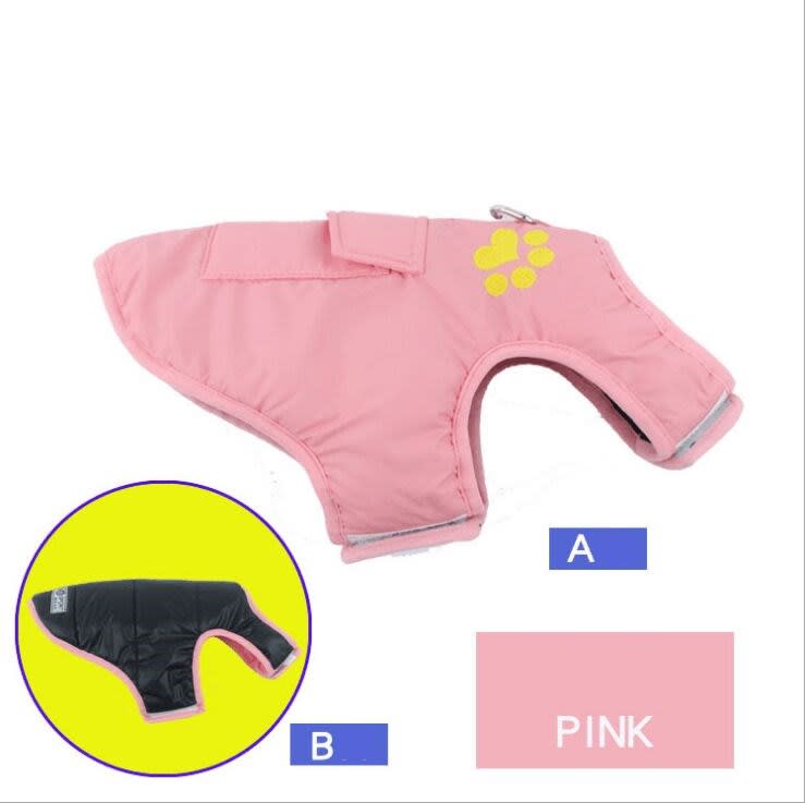 Winter Cotton Coat Pet Dog Clothes view 3