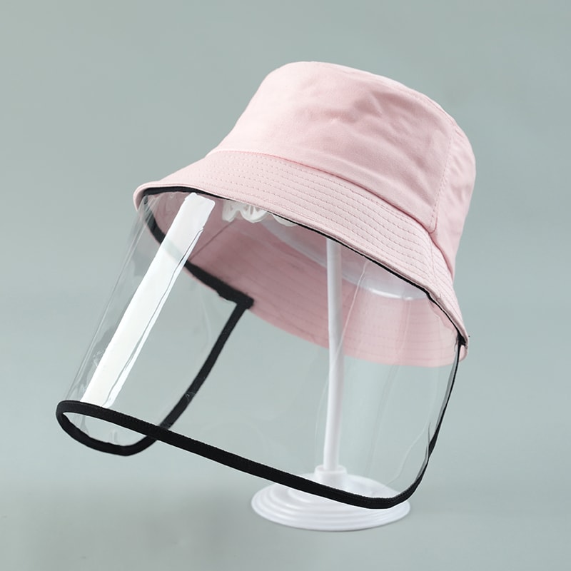 Child Protection Products Hot Buy Anti-spitting Protective Hat Dustproof Cover Kids Boys Girls Fisherman Hat view 3